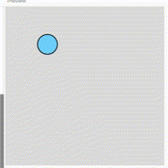 This is me using makeymakey to control the walking path of the orb. Up and down, left and right control the direction, and the spacebar controls jumping.