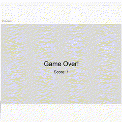 This is a demo of how to jump over obstacles. It's different from the previous one in that it adds a score mechanic. If you hit a yellow ball, you will get an extra point.